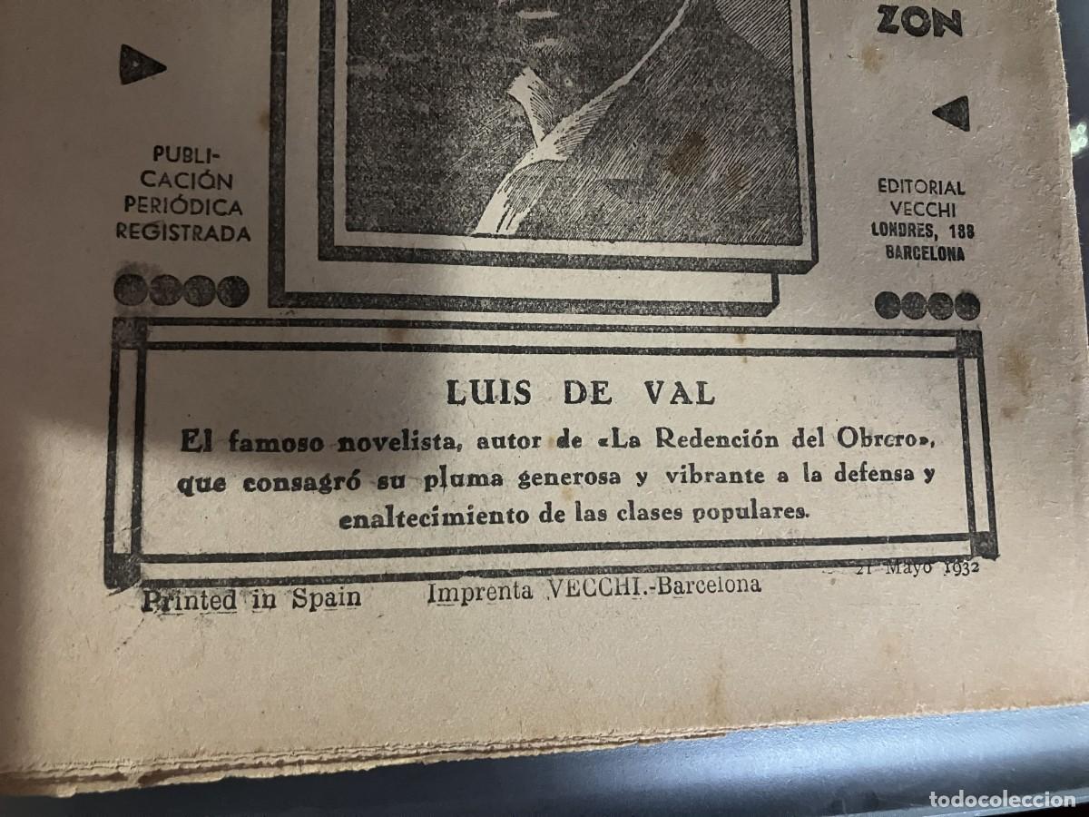 Libros antiguos: LA REDENCION DEL OBRERO DE LUIS DEL VAL. COMPLETA! - Foto 16