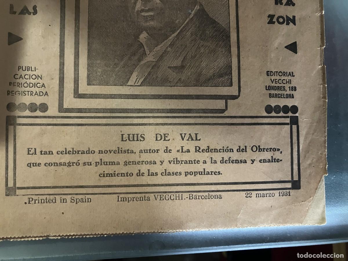 Libros antiguos: LA REDENCION DEL OBRERO DE LUIS DEL VAL. COMPLETA! - Foto 17