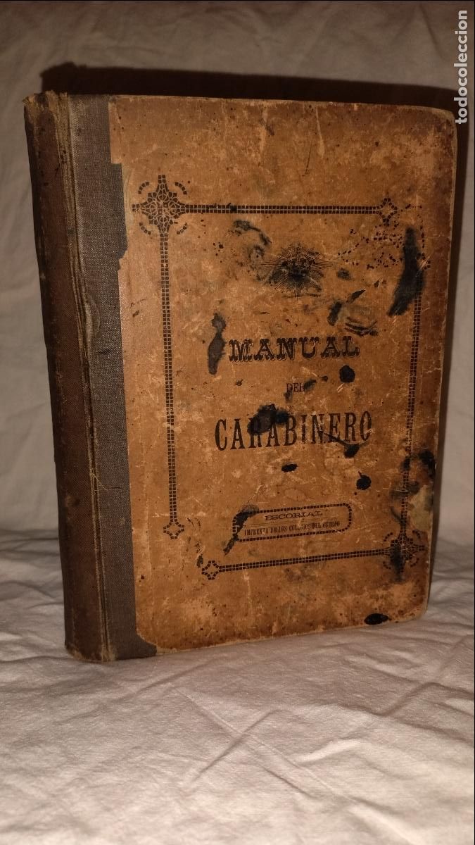 Libros antiguos: MANUAL DEL CARABINERO - SIGLO XIX - FUSIL MAUSER.