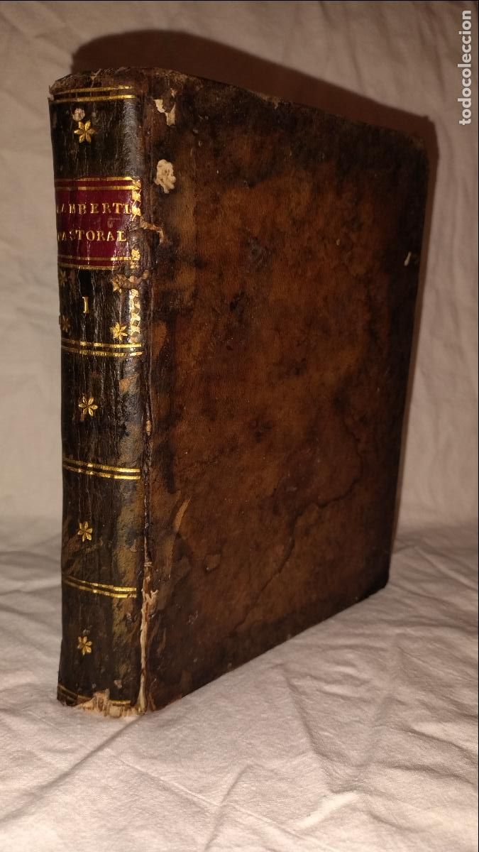 Libros antiguos: PASTORAL DEL CARDENAL PROSPERO LAMBERTINI - ZARAGOZA A&Ntilde;O 1752.