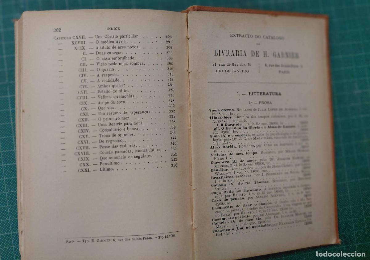 Libros antiguos: MACHADO DE ASSIS. (Joaquim Maria) - ESA&Uacute; E JACOB. - Foto 2