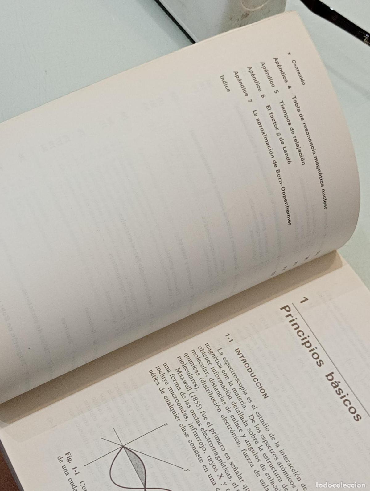 Libros antiguos: Principios b&aacute;sicos de espectroscop&iacute;a - Chang, Raymond - Foto 6