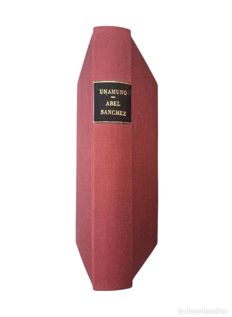 Libros antiguos: Unamuno, Miguel de.- ABEL S&Aacute;NCHEZ. UNA HISTORIA DE PASI&Oacute;N (1928)