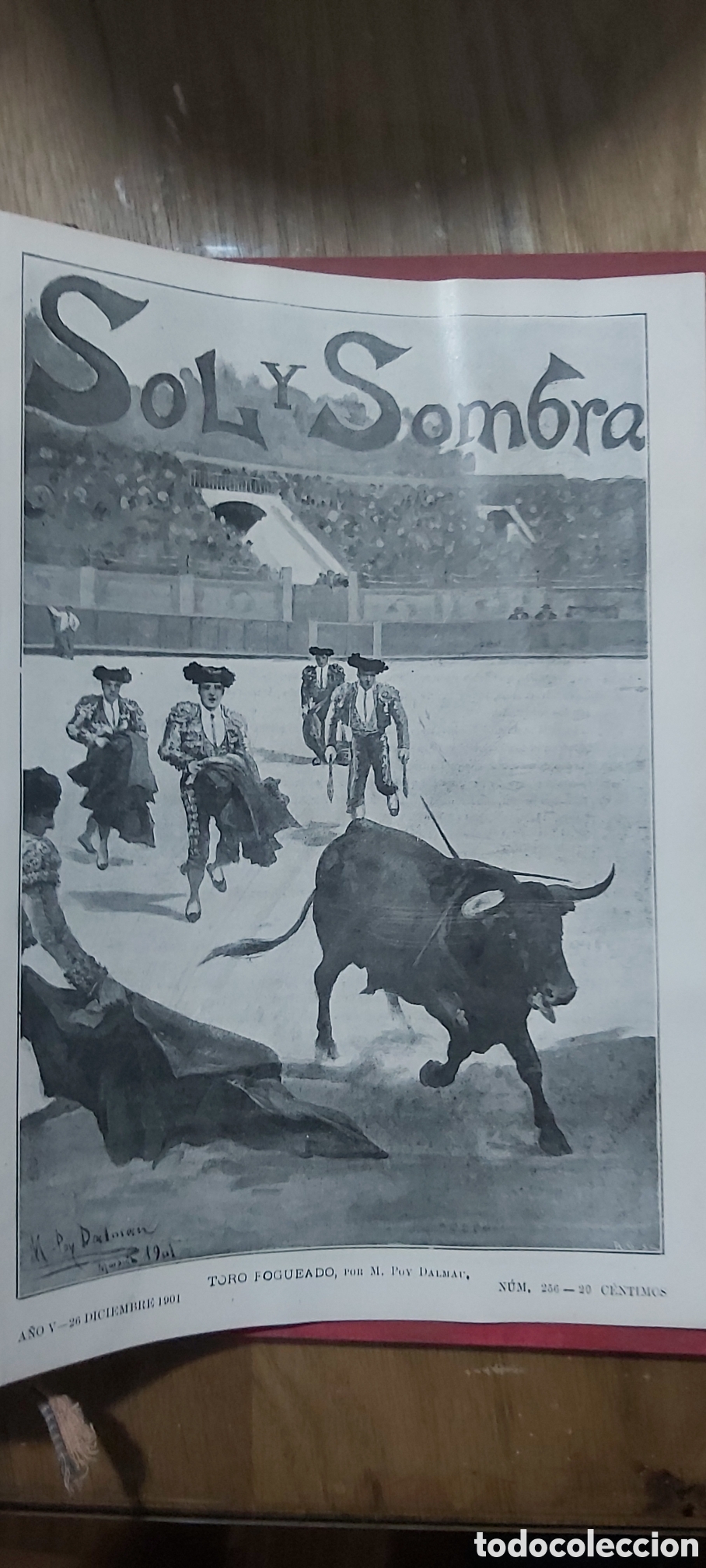 Libros antiguos: REVISTA SOL Y SOMBRA COMPLETA 1901 - Foto 7