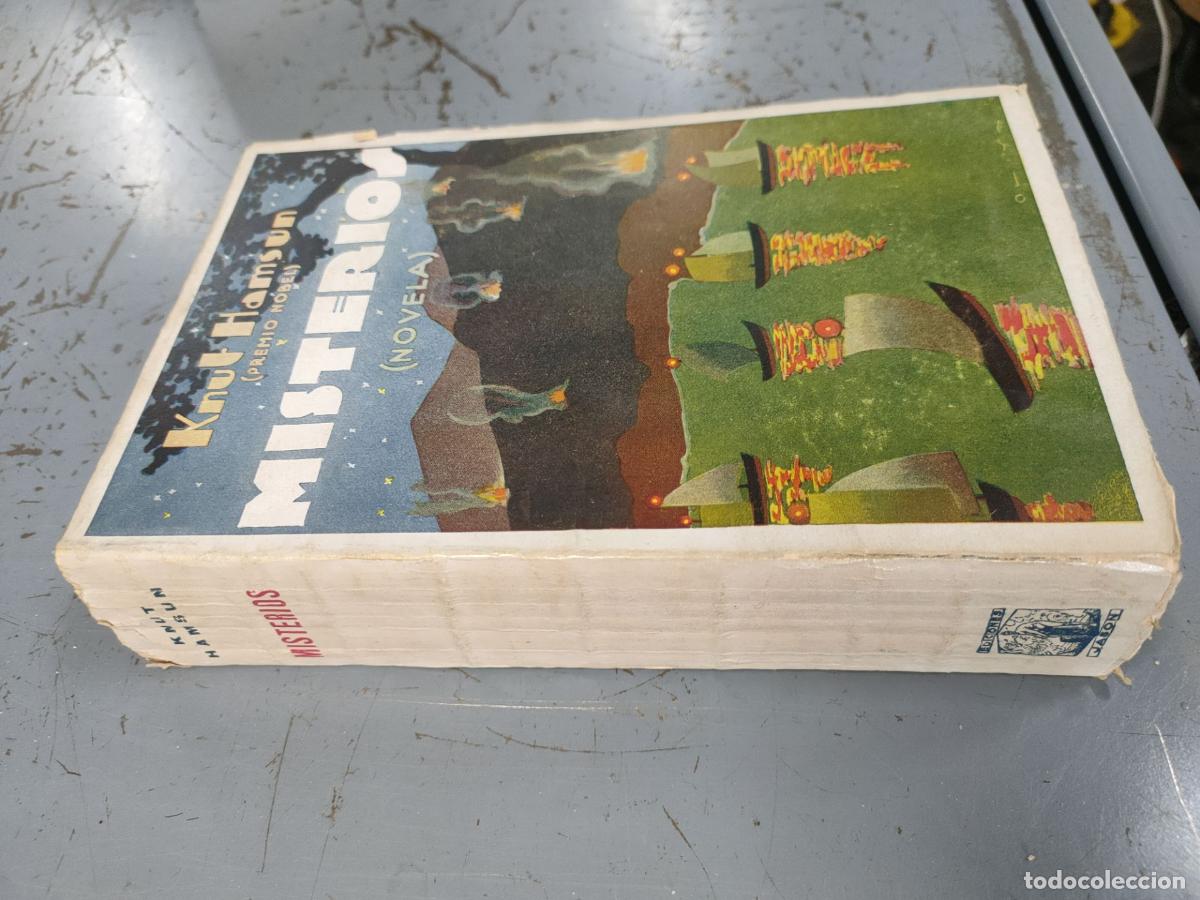 Libros antiguos: Misterios - Knut Hamsun - Editorial Jas&oacute;n - Foto 2