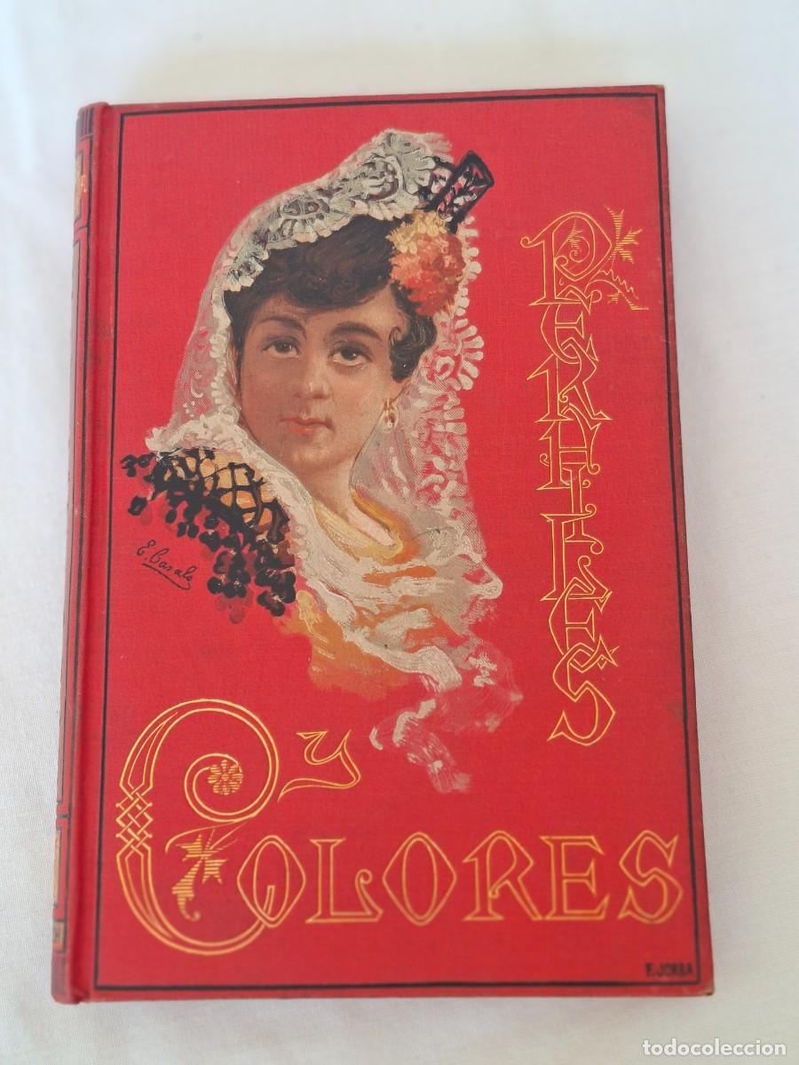 Libros antiguos: PERFILES Y COLORES SATIRA DE COSTUMBRES FERNANDO MARTINEZ PEDROSA