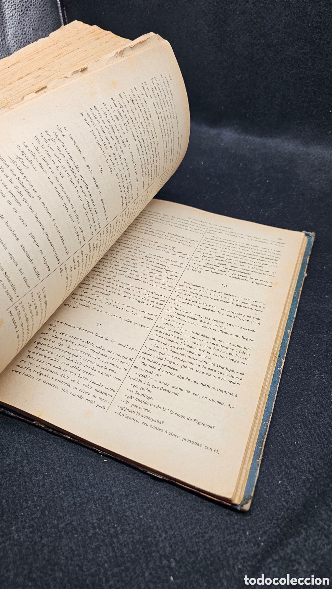 Libros antiguos: El juramento de un proscrito siglo XIX - Foto 7