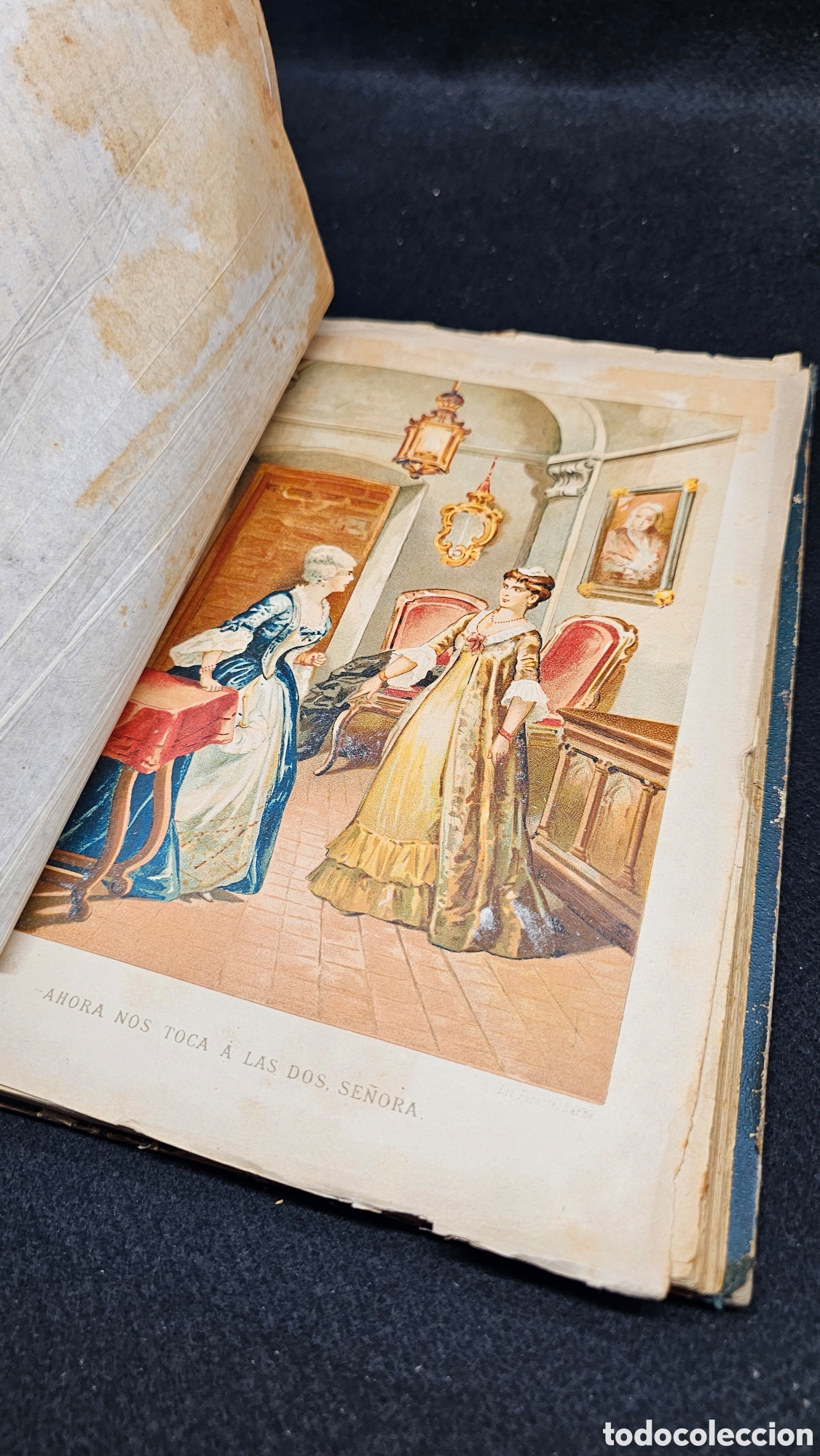 Libros antiguos: El juramento de un proscrito siglo XIX - Foto 8