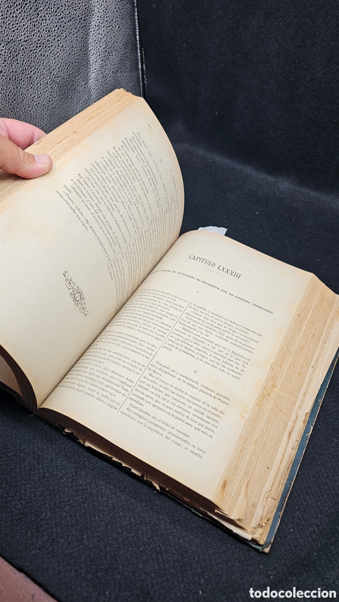 Libros antiguos: El juramento de un proscrito siglo XIX - Foto 13