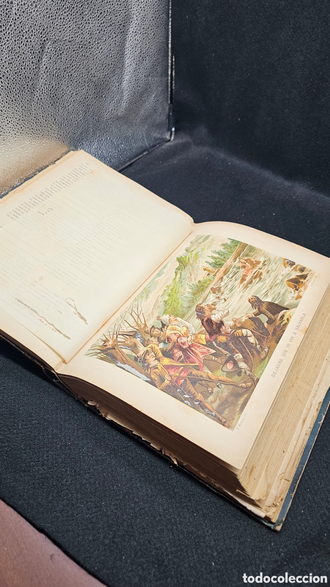 Libros antiguos: El juramento de un proscrito siglo XIX - Foto 14