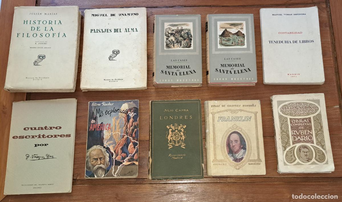 Libros antiguos: LOTE DE 10 LIBROS CL&Aacute;SICOS - LEER DETALLES DE CADA UNO