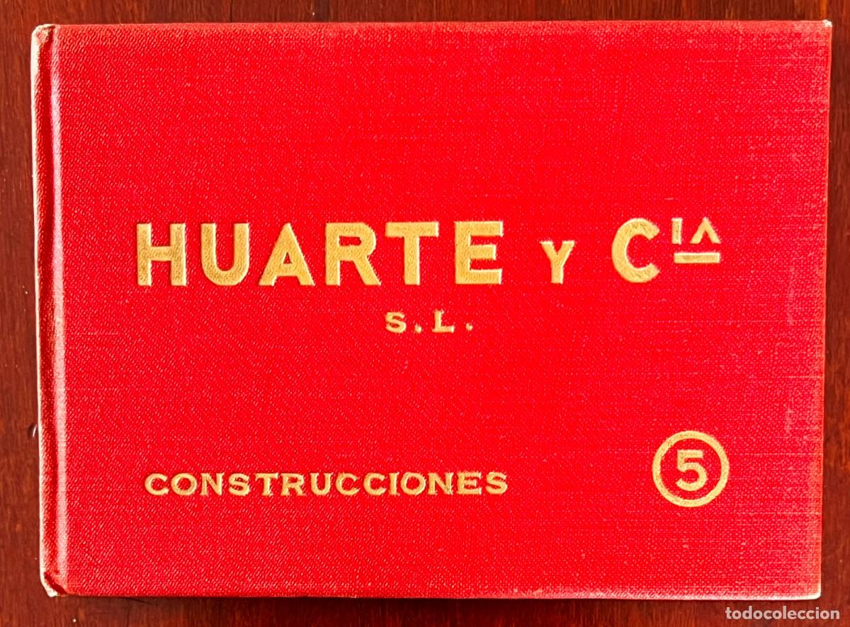 Libros antiguos: Huarte y Cia S.L. Construcciones n&ordm; 5 FRONTON RECOLETOS de Madrid,a&ntilde;os 30, la publicaci&oacute;n lleva 50 f