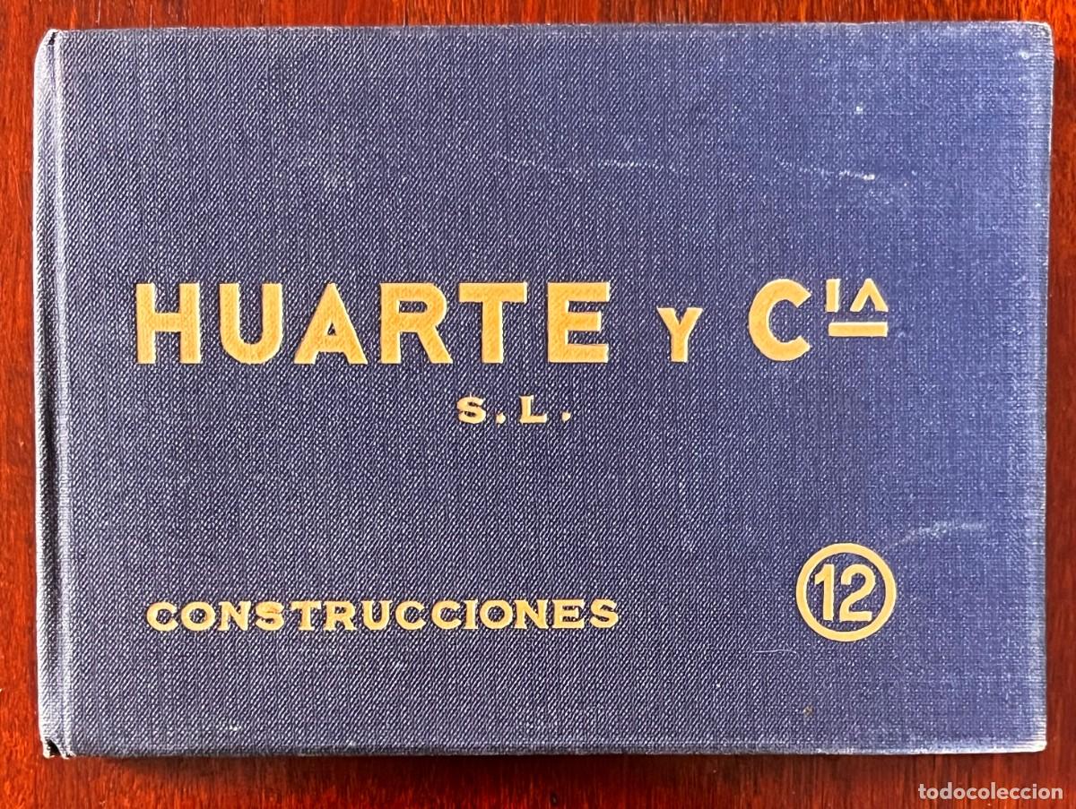 Libros antiguos: Huarte y Cia S.L. Construcciones n&ordm; 12 SALTOS DE ALMOGUERA Y ZORITA, la publicaci&oacute;n lleva 43 fotog