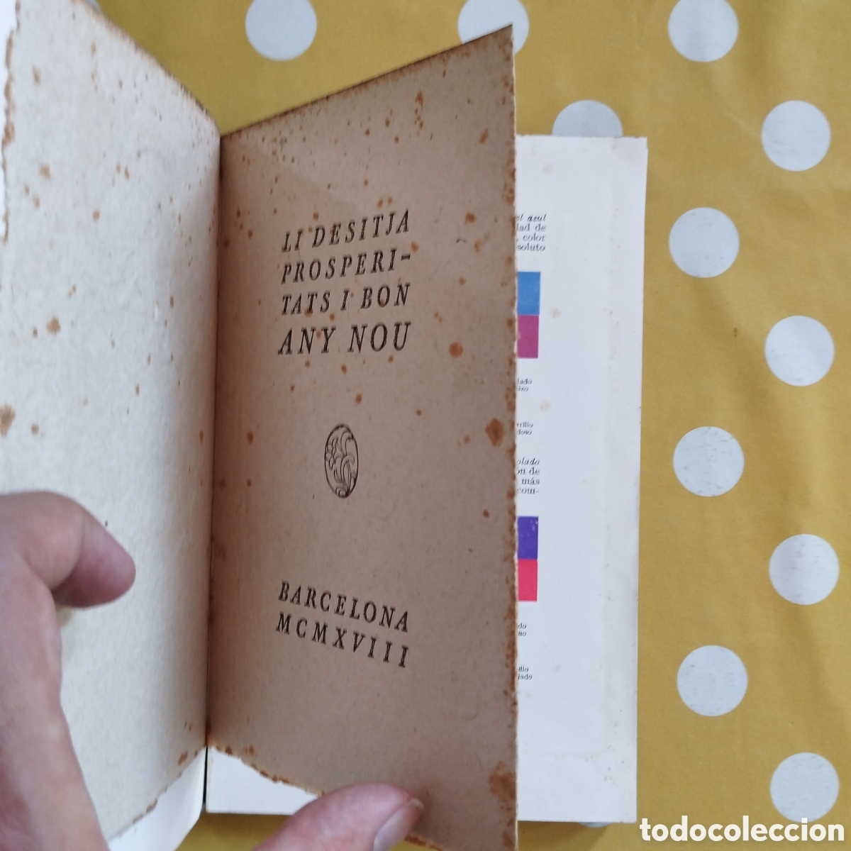 Libros antiguos: ALMANAQUE 1918 INSTITUTO CATAL&Aacute;N DE LAS ARTES DEL LIBRO - Foto 10
