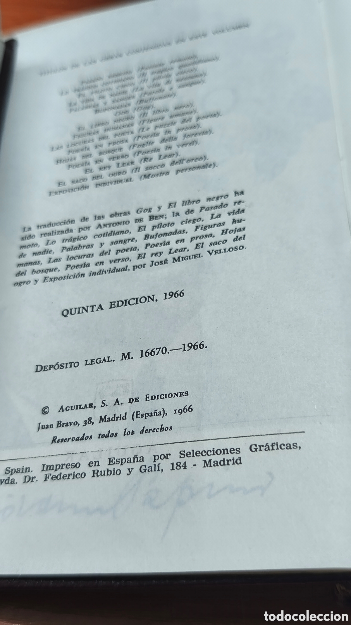 Libros antiguos: 5 Vol. OBRAS de Giovanni Papini - Foto 5