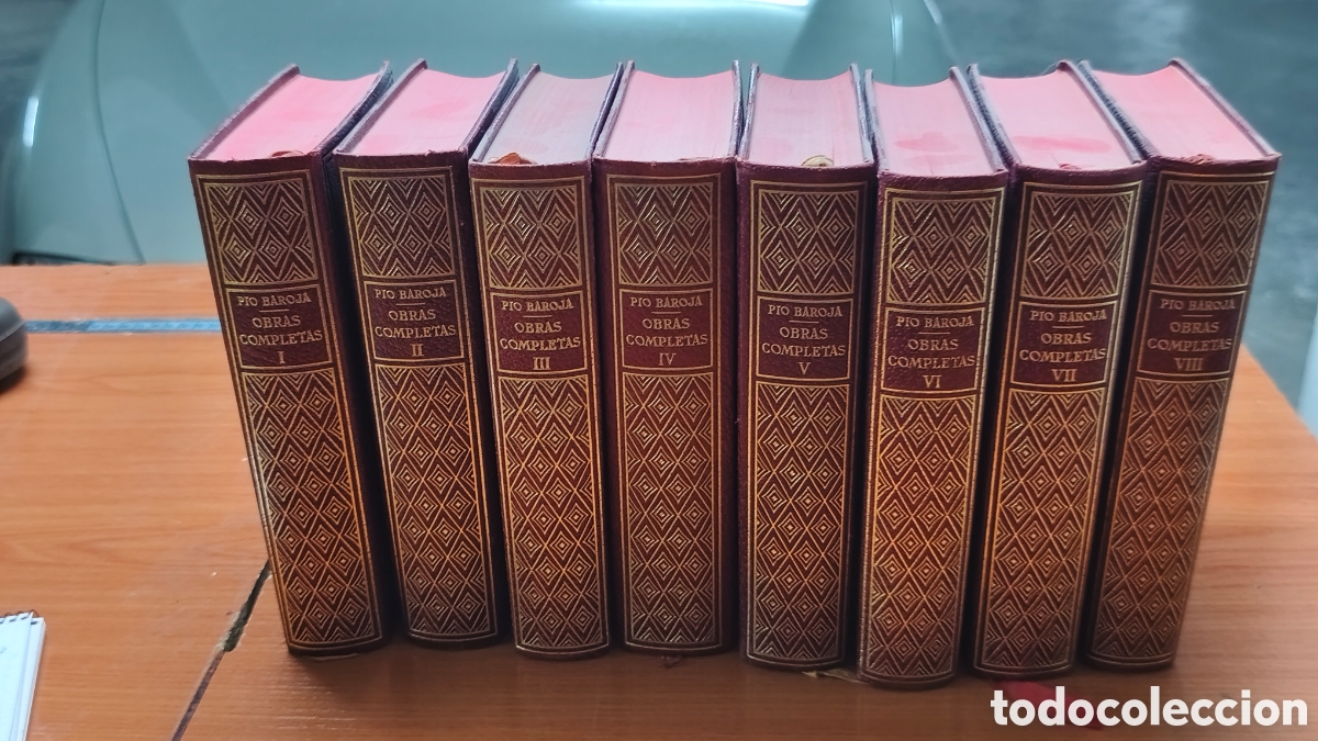 Libros antiguos: 8 Vol&uacute;menes &rdquo; Obras Completas&rdquo; de Pio Baroja