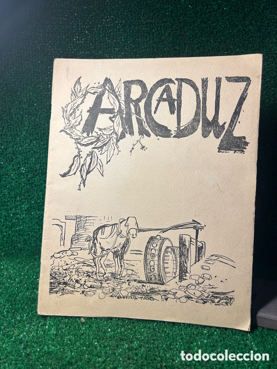 Libros antiguos: REVISTA ARCADUZ - LETRAS Y ARTE -B6