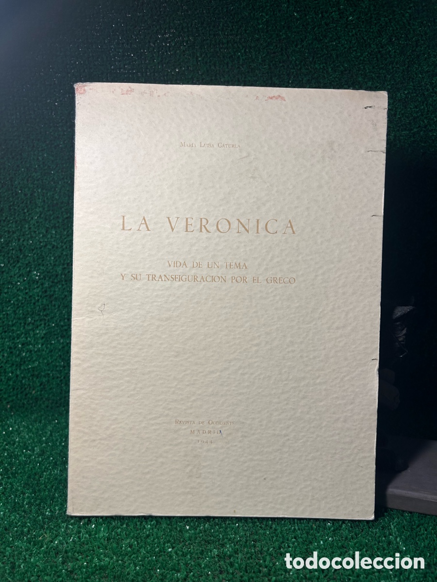 Libros antiguos: LA VERONICA - MARIA LUISA CATURLA -B6