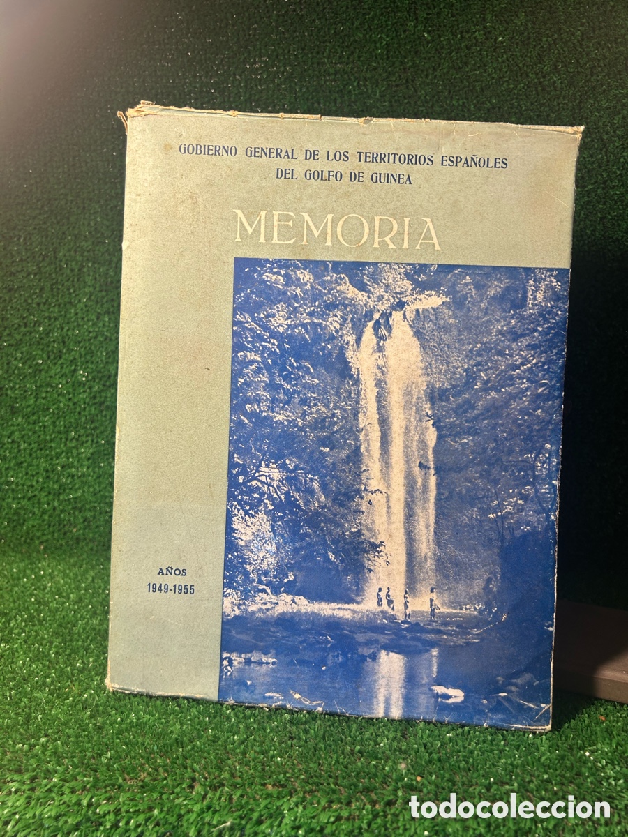 Libros antiguos: MEMORIA TERRITORIOS ESPA&Ntilde;OLES EN EL GOLFO DE GUINEA-B6