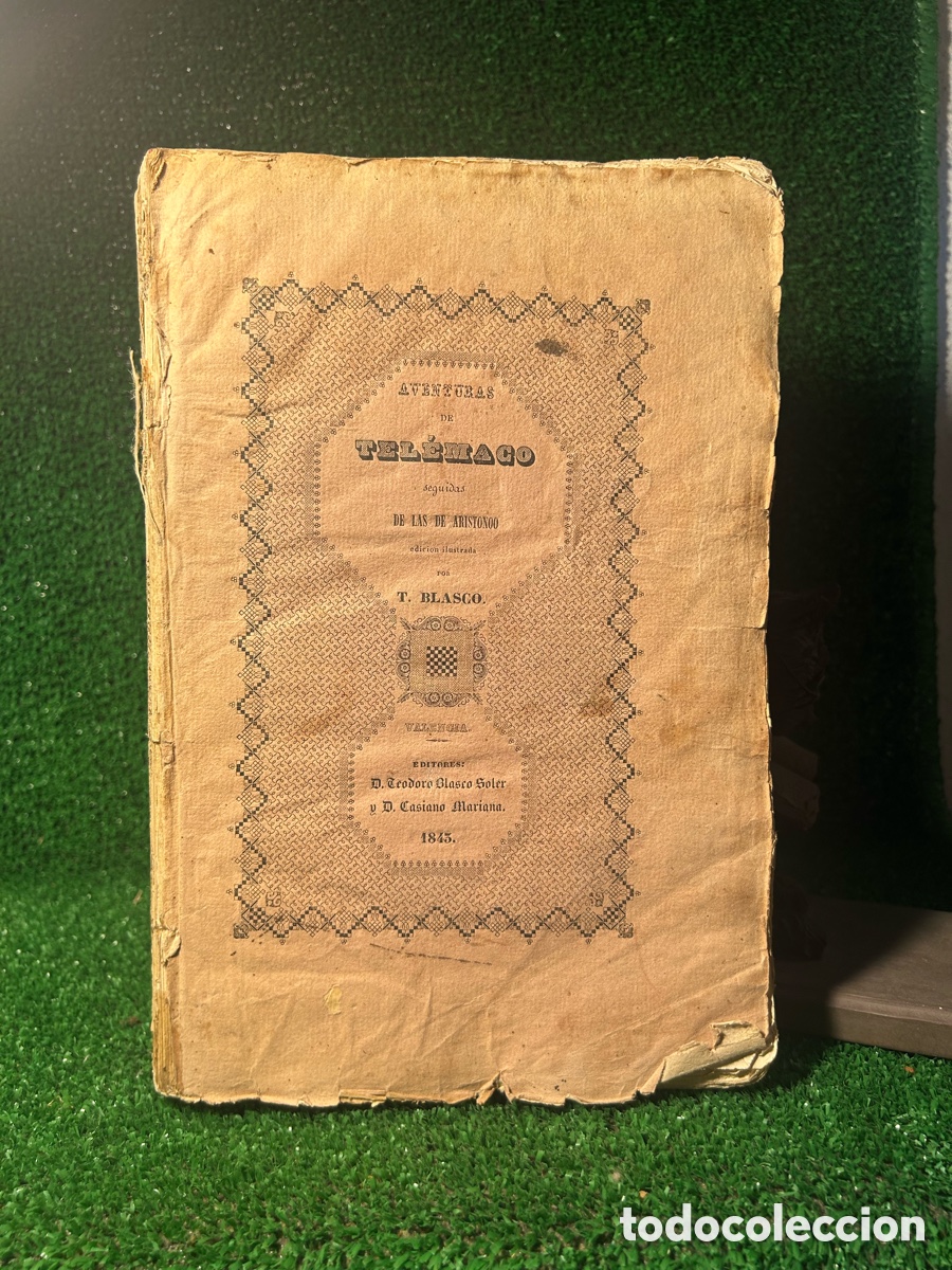 Libros antiguos: AVENTURAS DE TELEMACO - FENELON -B6