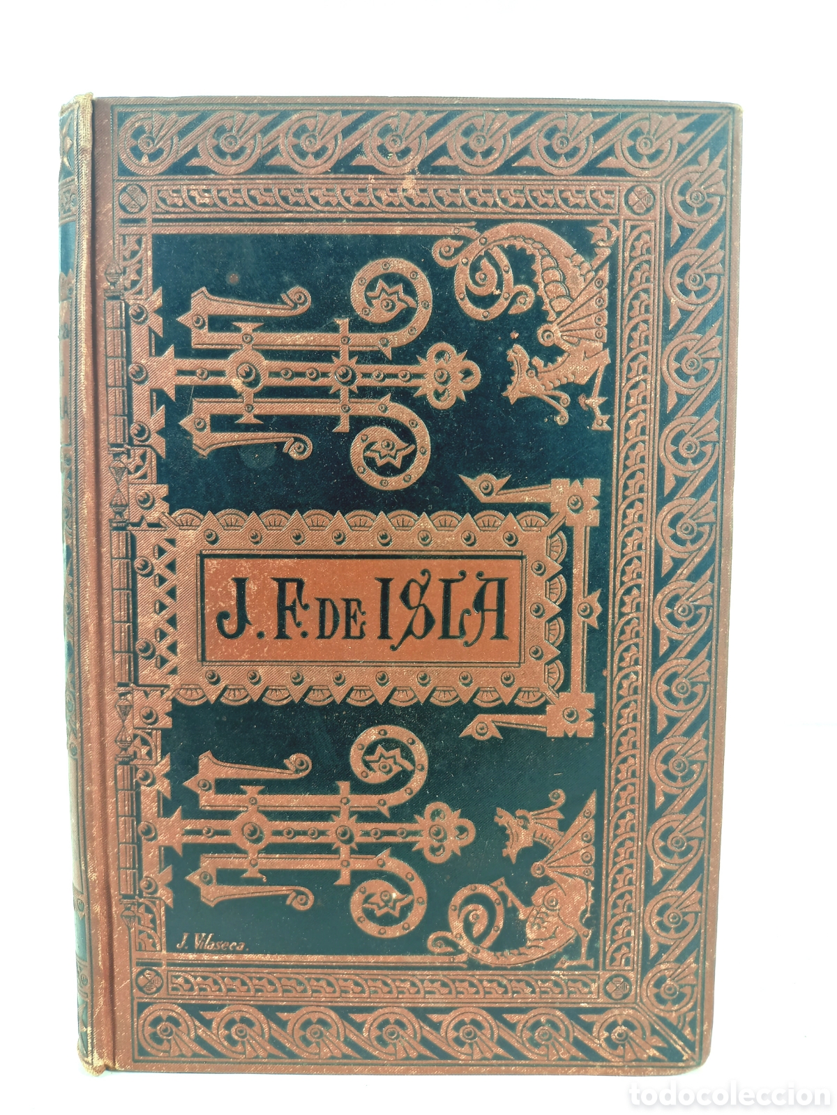 Libros antiguos: Cartas familiares y Escogidas. Jos&eacute; Francisco de Isla. Biblioteca B&aacute;sica Espa&ntilde;ola, 1884.