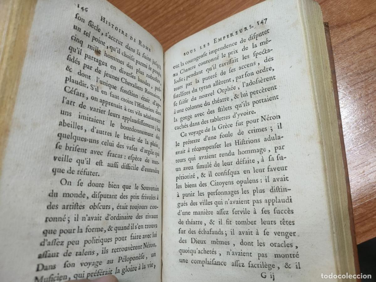 Libros antiguos: Histoire de lAncienne Rome - Tome XIV - - Foto 3