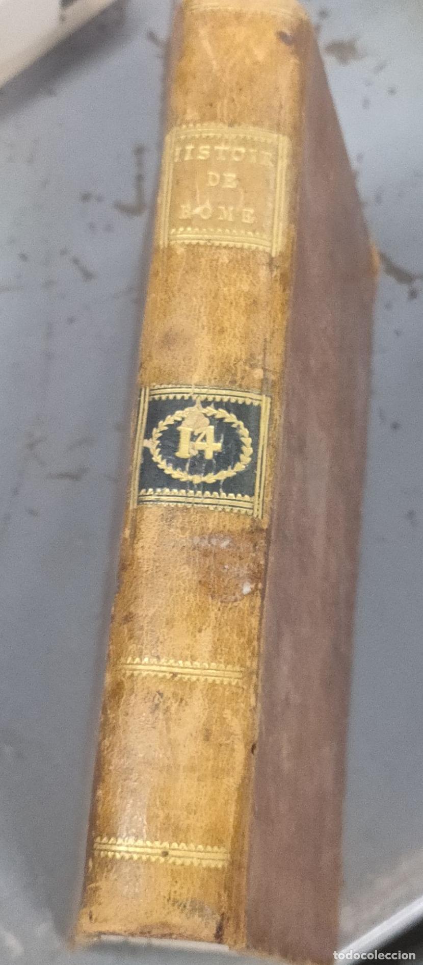 Libros antiguos: Histoire de lAncienne Rome - Tome XIV - - Foto 4