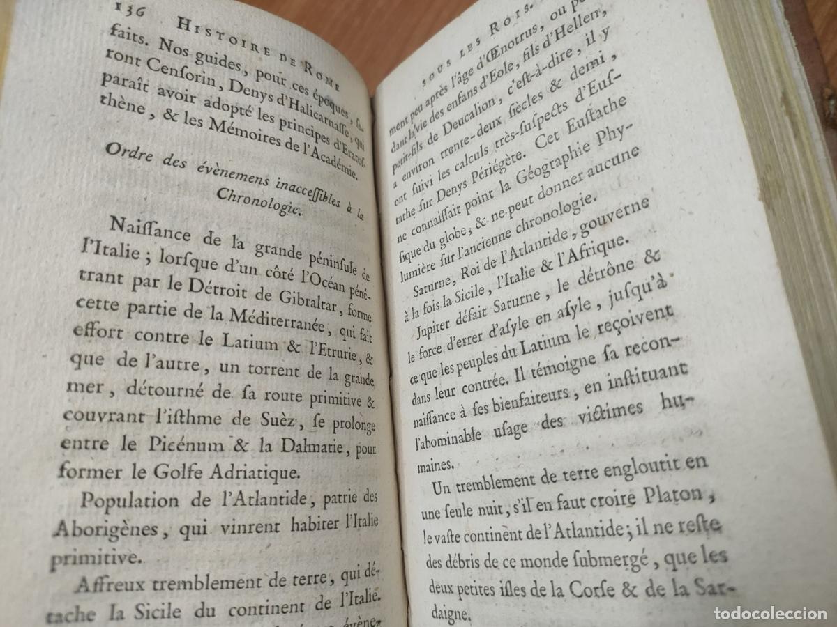 Libros antiguos: Histoire de lancienne Rome - Tome II - Foto 3