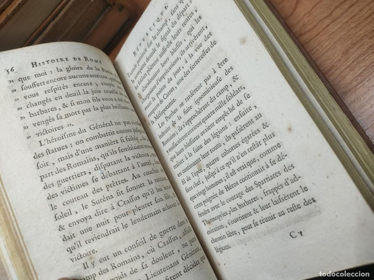 Libros antiguos: Histoire de lancienne Rome - TOME XI - Foto 3