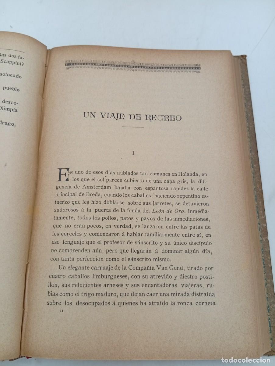 Libros antiguos: CUENTOS SELECTOS. EDITORIAL RAMON MOLINAS. 190?. PAGS : 402. LEER. - Foto 9