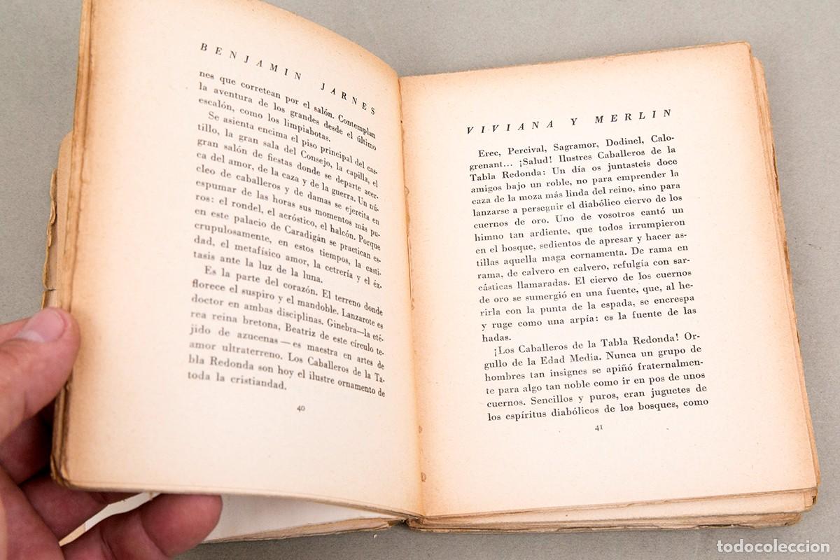 Libros antiguos: BENJAM&Iacute;N JARN&Eacute;S - VIVIANA Y MERLIN - 1930 - Foto 5
