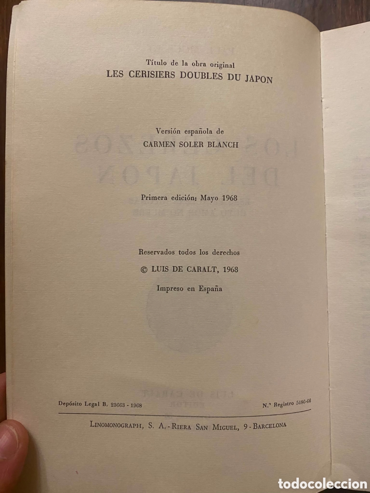 Libros antiguos: Los cerezos del japon - Foto 4