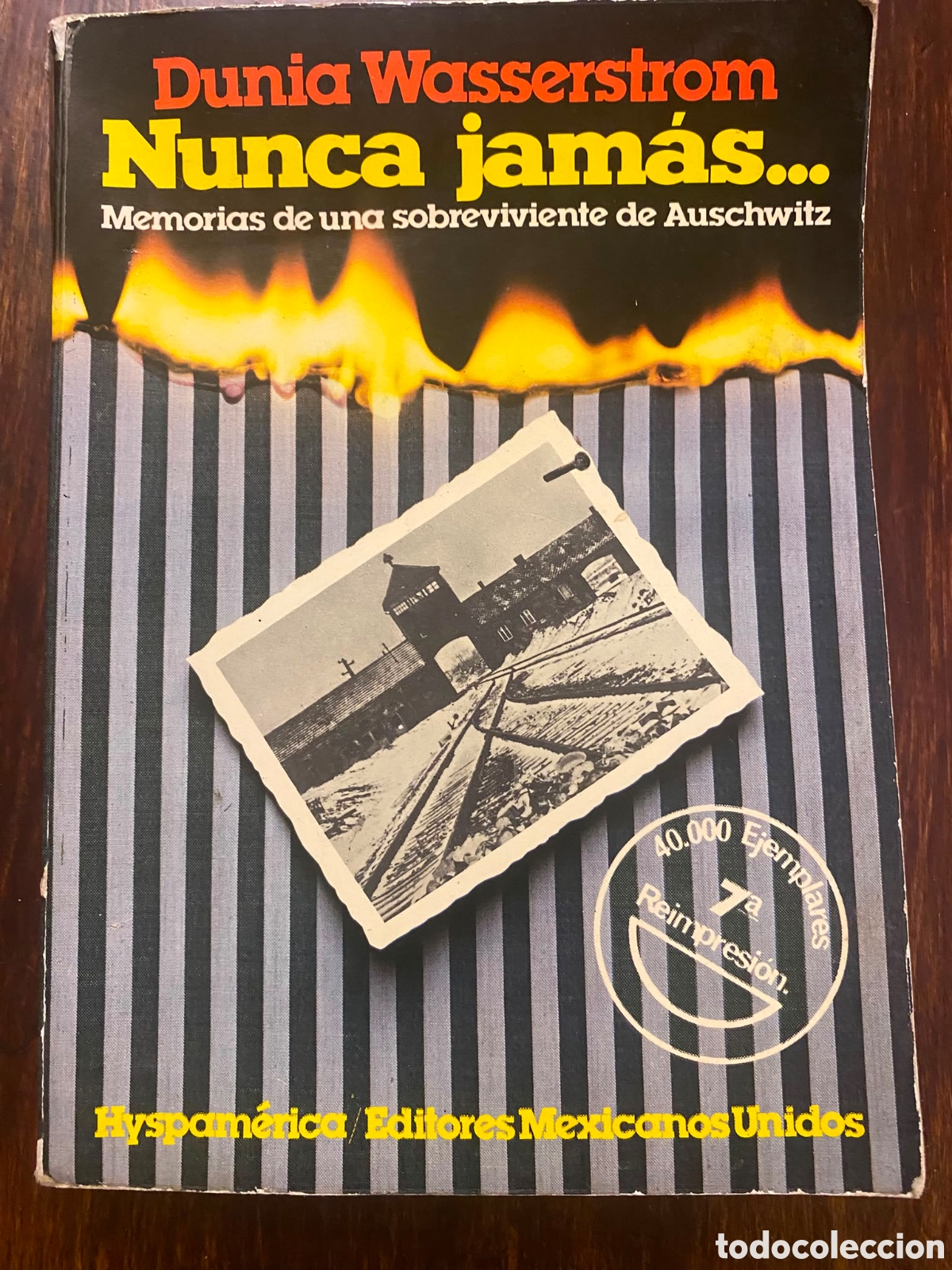 Libros antiguos: Dunia wasserstrom. Nunca jam&aacute;s...