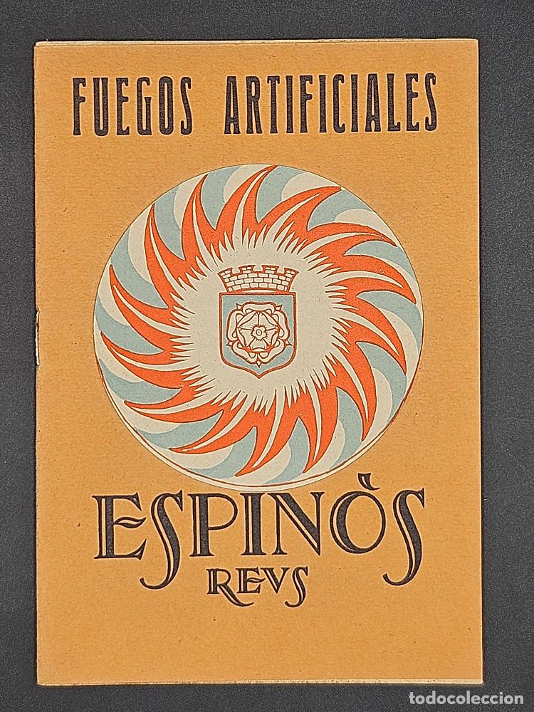 Libros antiguos: Fuegos Artificiales - Espin&ograve;s (REUS)