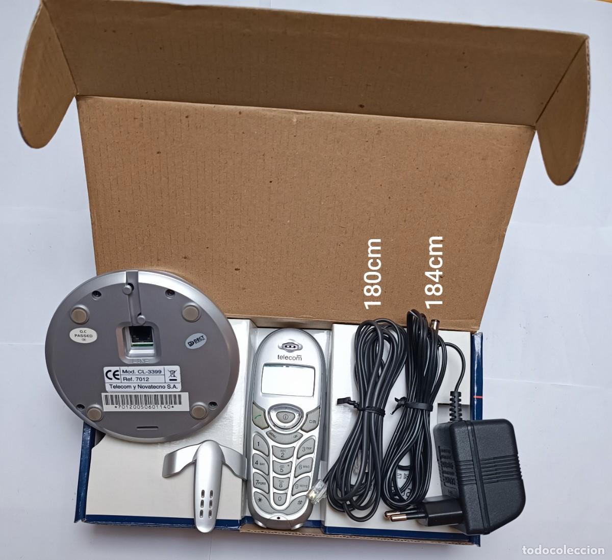 Libros antiguos: TELEFONO INALAMBRICO TELECOM. NUEVO. SIN USAR. - Foto 2