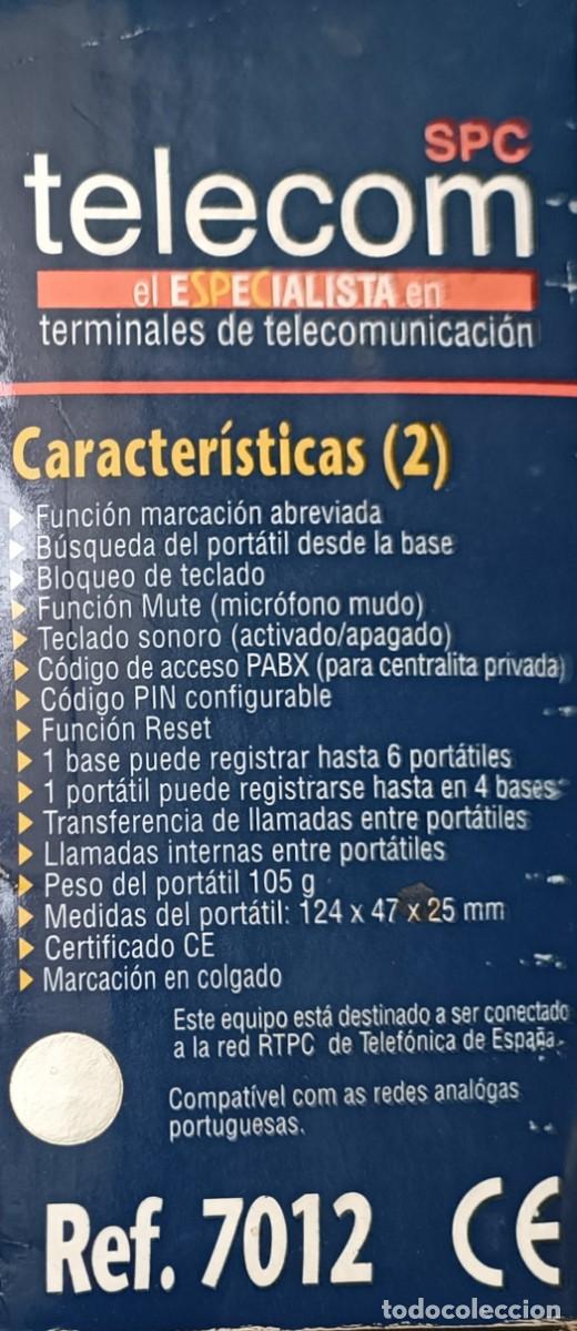 Libros antiguos: TELEFONO INALAMBRICO TELECOM. NUEVO. SIN USAR. - Foto 6