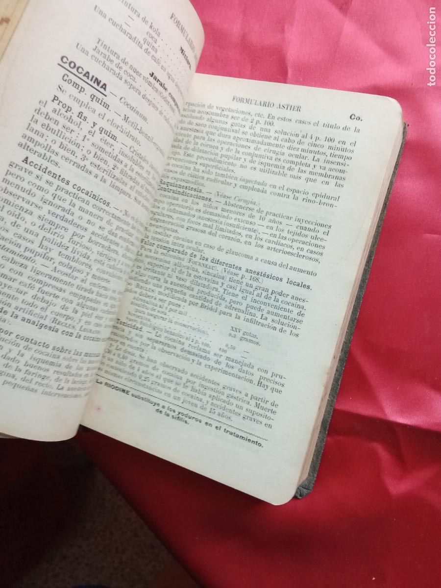 Libros antiguos: Formulario Astier, m&eacute;dico pr&aacute;ctico. 1928 REI.814 - Foto 2