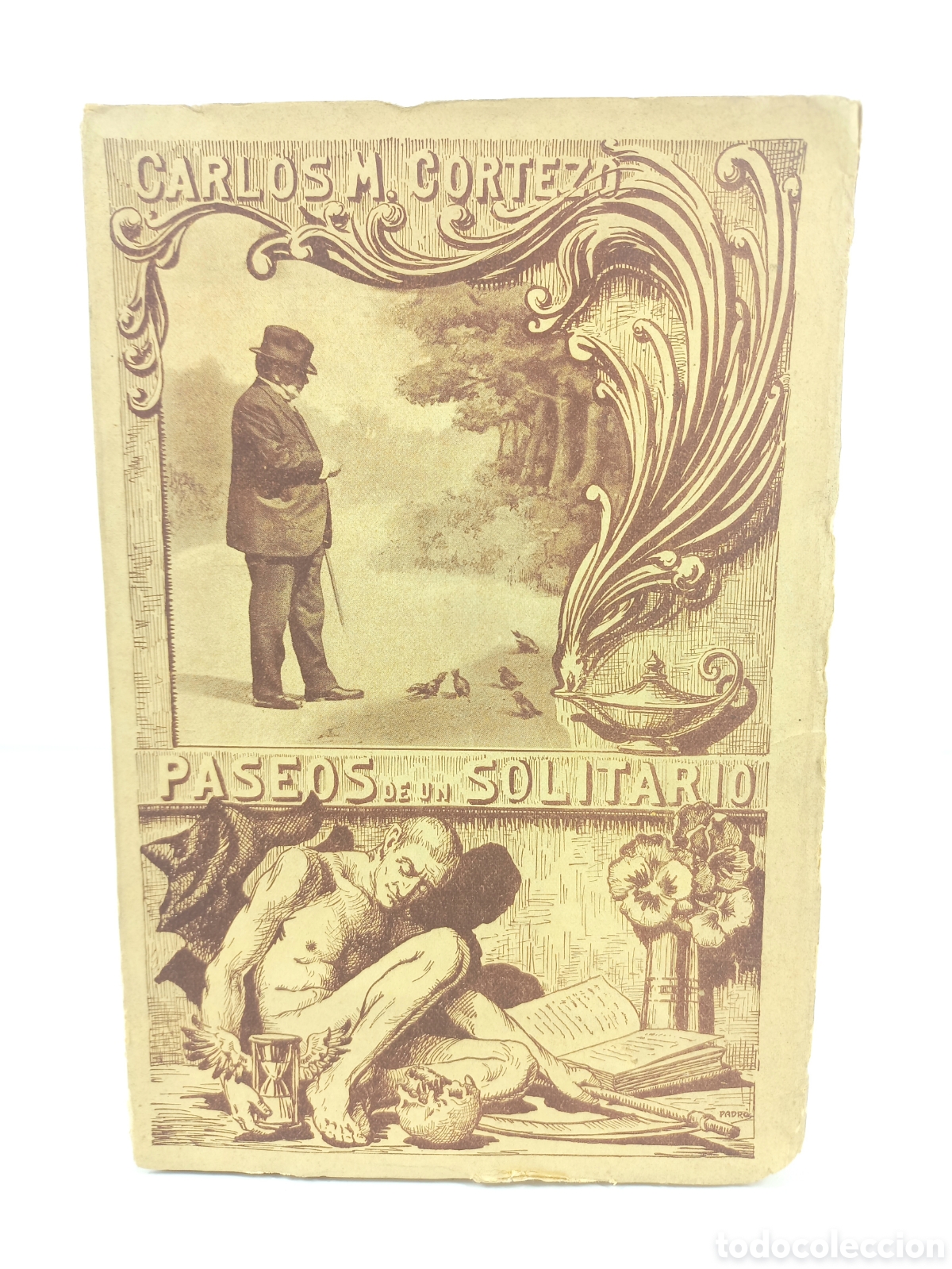 Libros antiguos: Paseos de un solitario. Carlos Cortezo. Ruiz Hermanos Editores, 1923. Intonso.