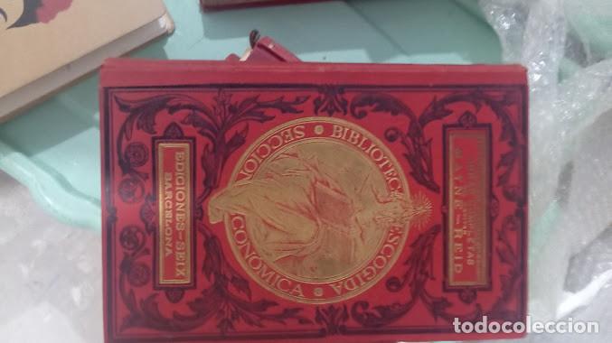 Libros antiguos: En tierra y en mar. Aventuras maravillosas. Obras completas del capit&aacute;n Mayne Reid. IV Edici&oacute;n