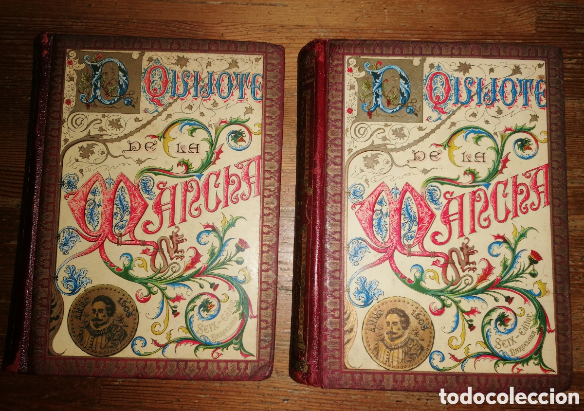 Libros antiguos: EL INGENIOSO HIDALGO DON QUIJOTE DE LA MANCHA - F. SEIX EDITOR