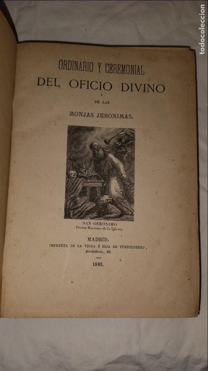 Libros antiguos: CONSTITUCIONES DE LAS MONJAS DE LA ORDEN DE SAN GERONIMO - A&Ntilde;O 1883 - EXCEPCIONAL - Foto 7