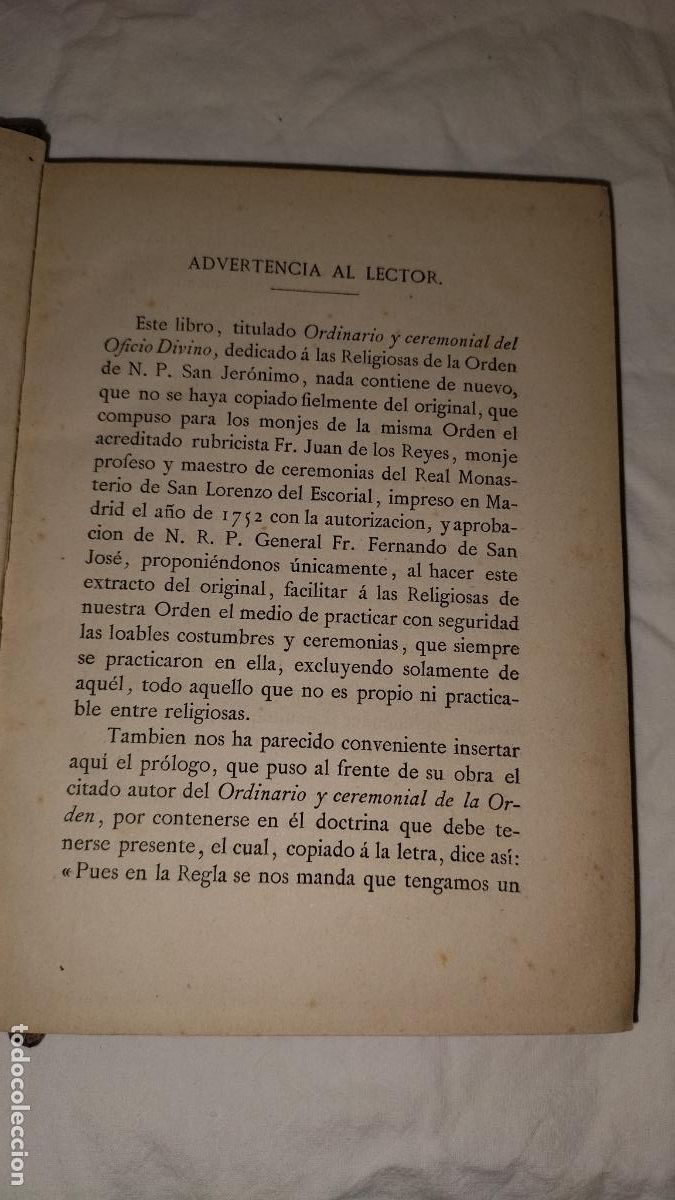 Libros antiguos: CONSTITUCIONES DE LAS MONJAS DE LA ORDEN DE SAN GERONIMO - A&Ntilde;O 1883 - EXCEPCIONAL - Foto 9