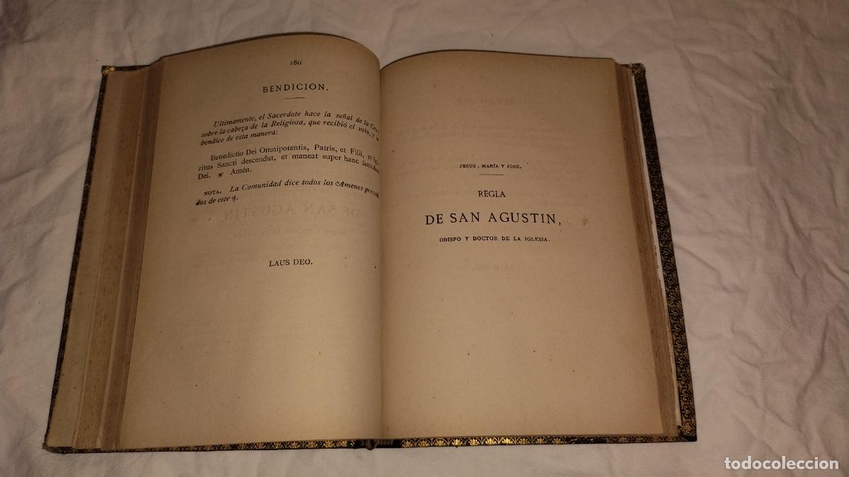 Libros antiguos: CONSTITUCIONES DE LAS MONJAS DE LA ORDEN DE SAN GERONIMO - A&Ntilde;O 1883 - EXCEPCIONAL - Foto 14
