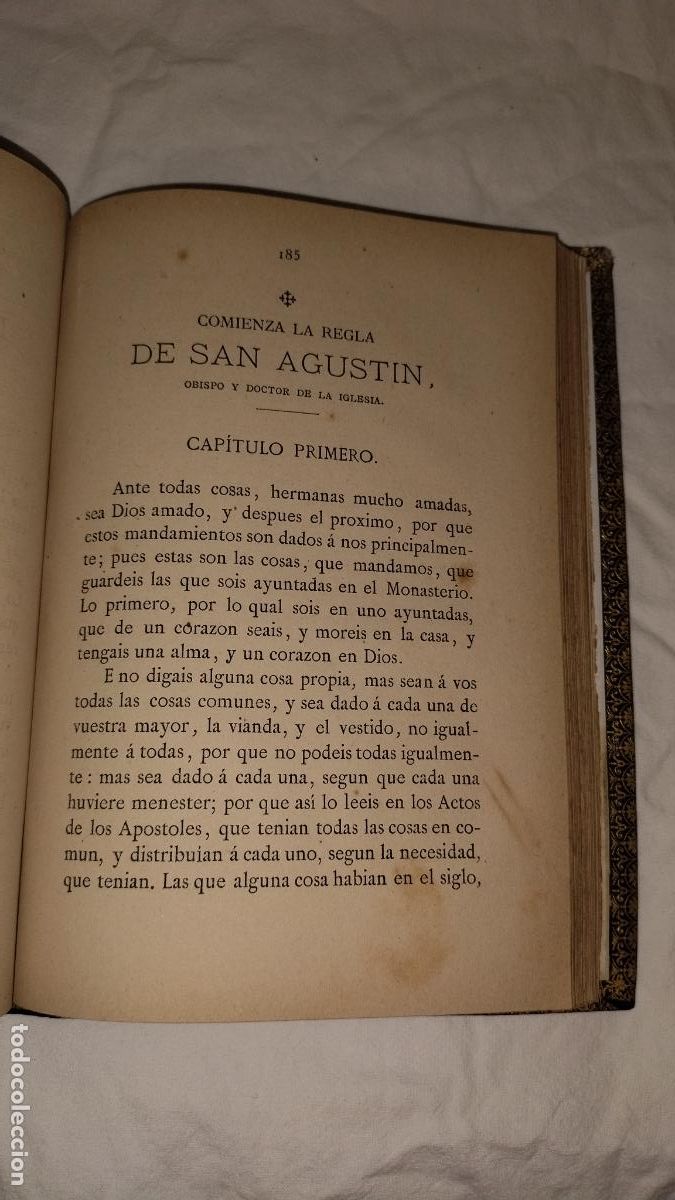 Libros antiguos: CONSTITUCIONES DE LAS MONJAS DE LA ORDEN DE SAN GERONIMO - A&Ntilde;O 1883 - EXCEPCIONAL - Foto 15