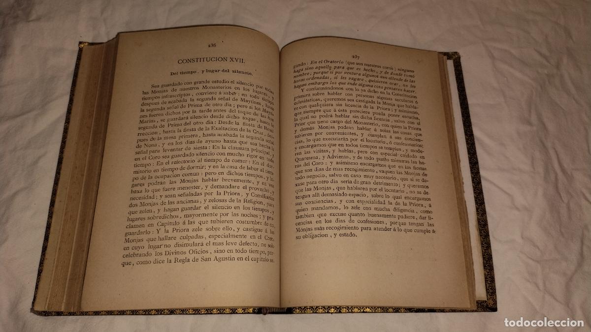 Libros antiguos: CONSTITUCIONES DE LAS MONJAS DE LA ORDEN DE SAN GERONIMO - A&Ntilde;O 1883 - EXCEPCIONAL - Foto 21