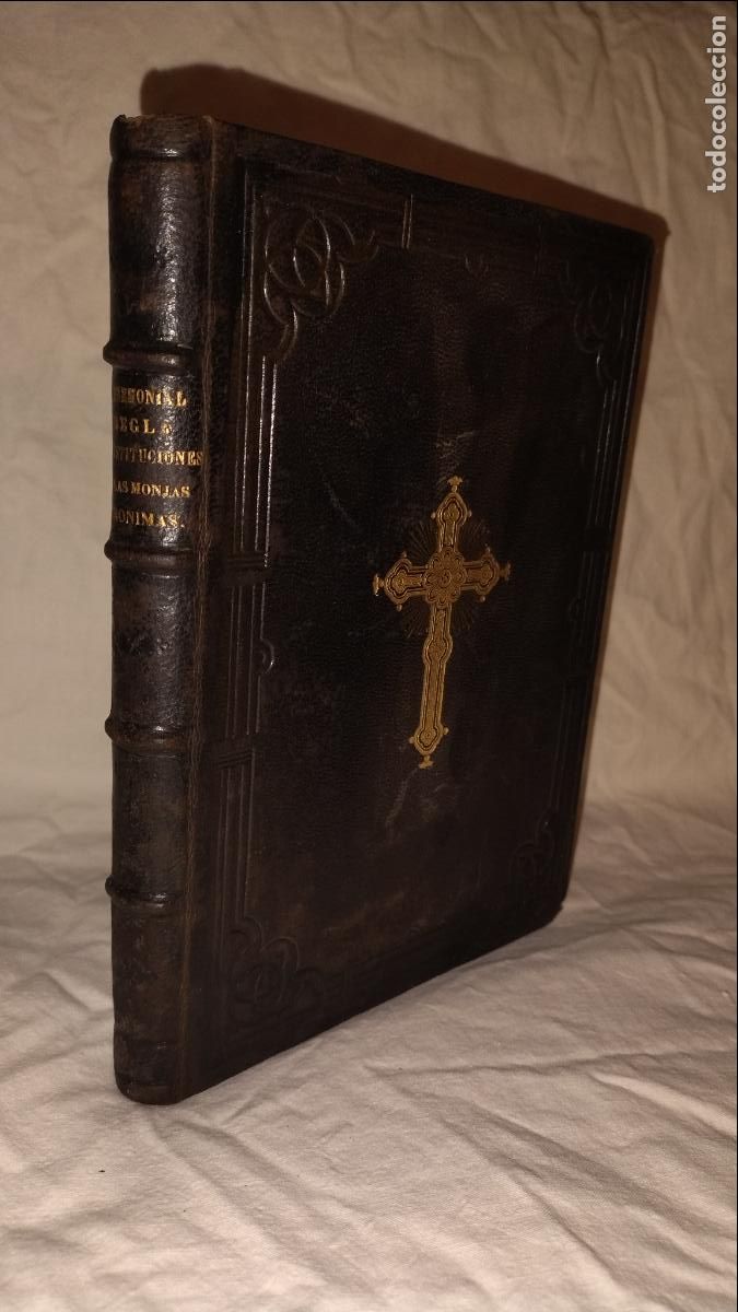 Libros antiguos: CONSTITUCIONES DE LAS MONJAS DE LA ORDEN DE SAN GERONIMO - A&Ntilde;O 1883 - EXCEPCIONAL