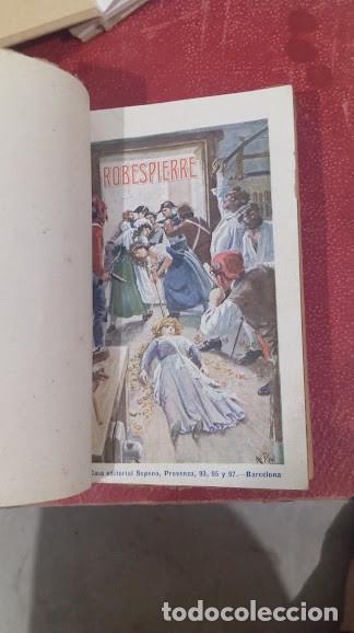 Libros antiguos: Robespierre Novela Hist&oacute;rica. G. Nu&ntilde;ez de Prado Barcelona. Editorial Sapene.