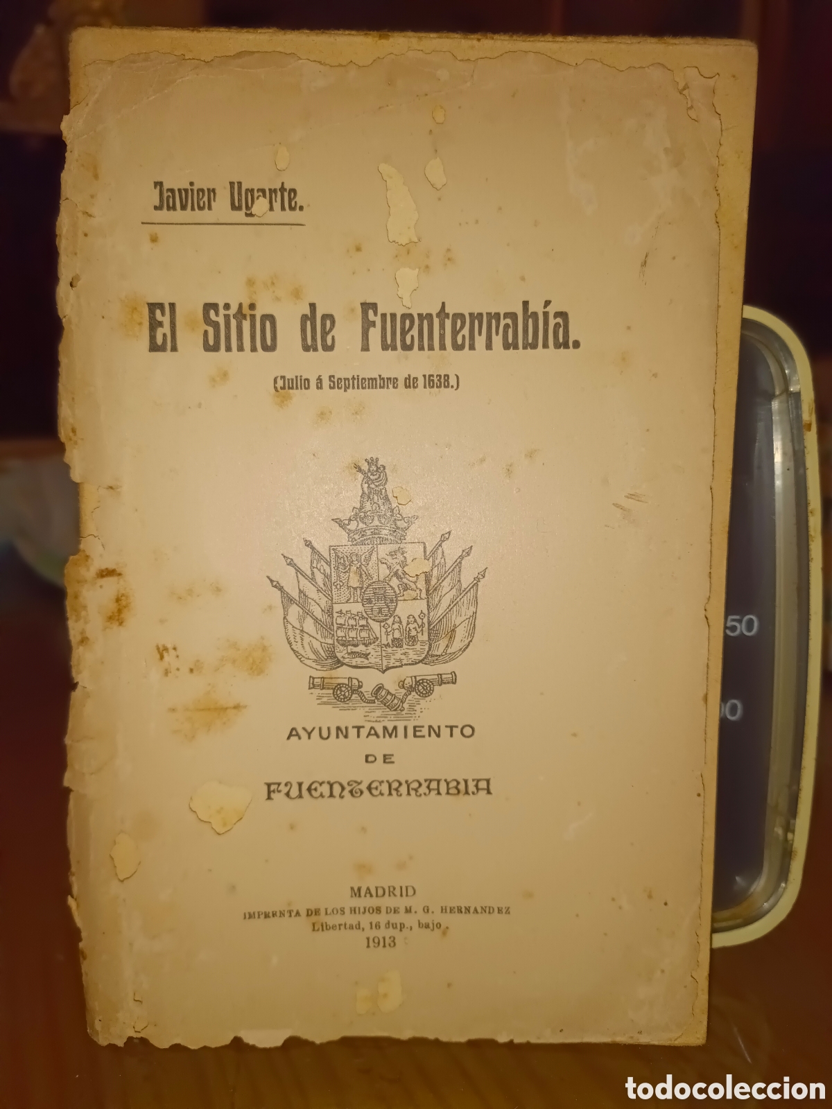 Libros antiguos: El Sitio de Fuenterrabia