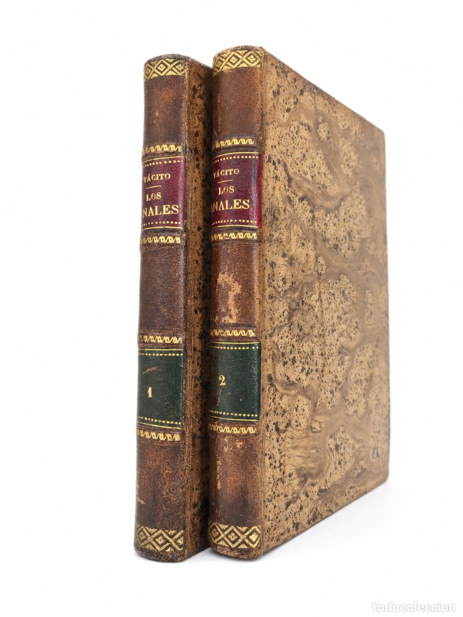 Libros antiguos: CAYO CORNELIO T&Aacute;CITO &ndash; LOS ANALES &ndash; LIBRER&Iacute;A DE LA VIUDA DE HERNANDO Y C.&ordf; &ndash; 1890-1891 &ndash; DOS TOMOS