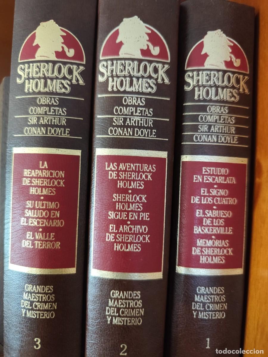 Libros antiguos: Sherlock Holmes - Obras completas